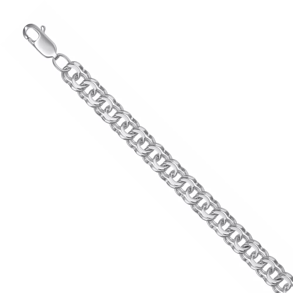Цепь НЦ22-056Ю-3 d1.00 серебро Полновесный_0