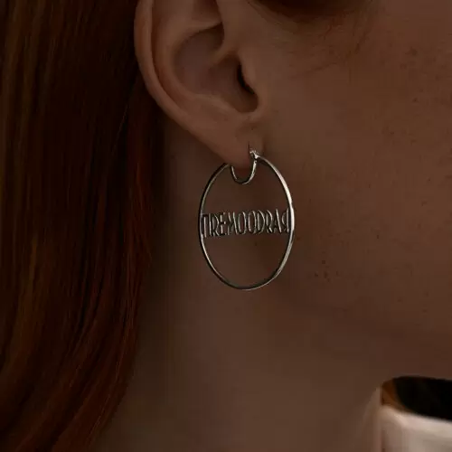 Серьги конго 94025568 серебро_1