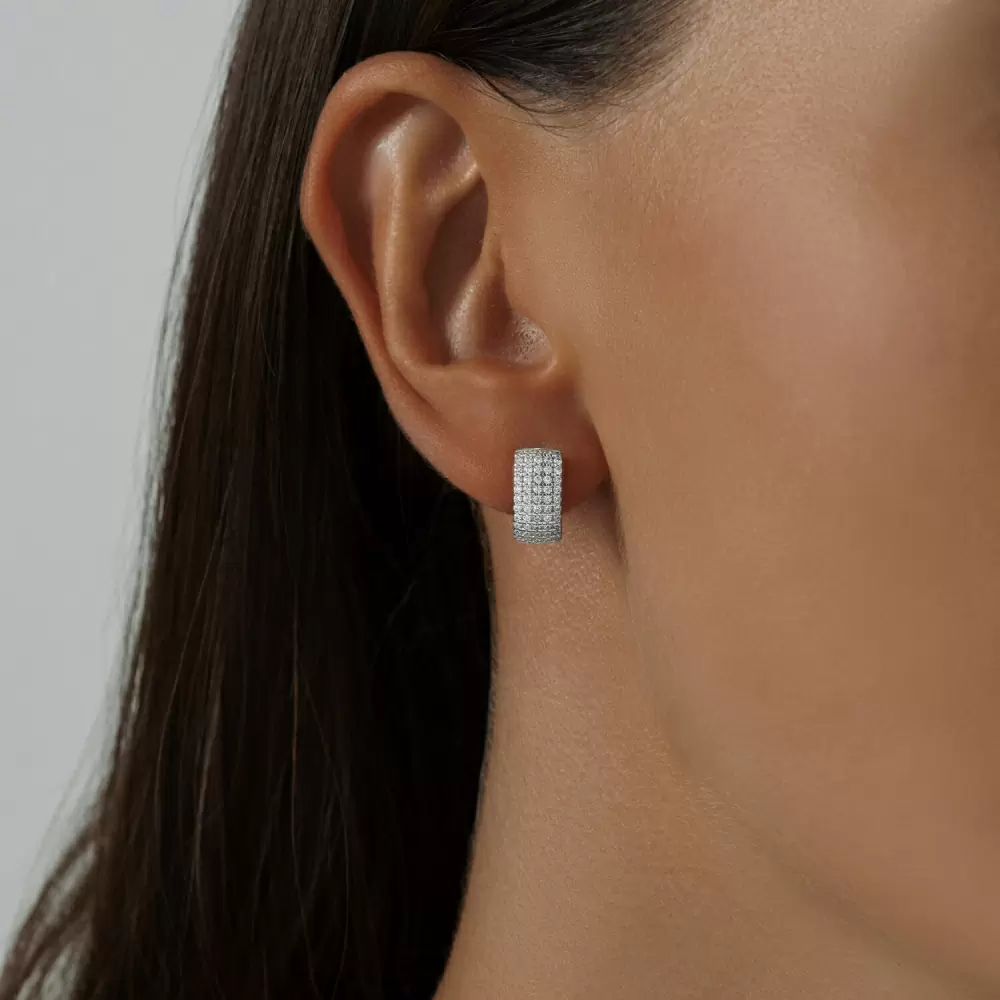 Серьги дорожка 94021766 серебро Дорожка_1