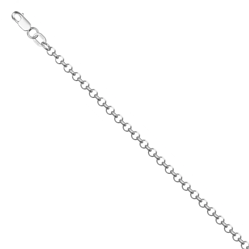 Цепь НЦ22-276Ю-3 d0.50 серебро Полновесная