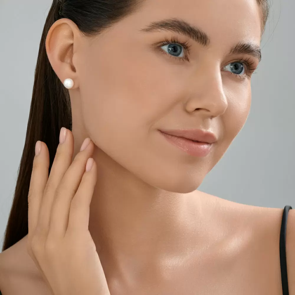 Серьги пусеты 92023123 серебро_1