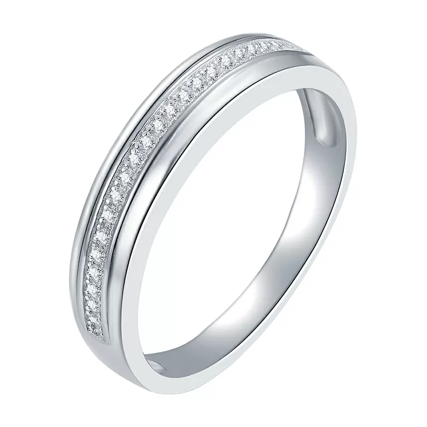 Кольцо дорожка LLR560 серебро Дорожка