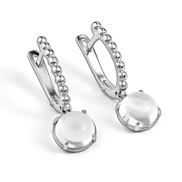 Серьги подвесные 02-4823.00ГХ-00 серебро_0
