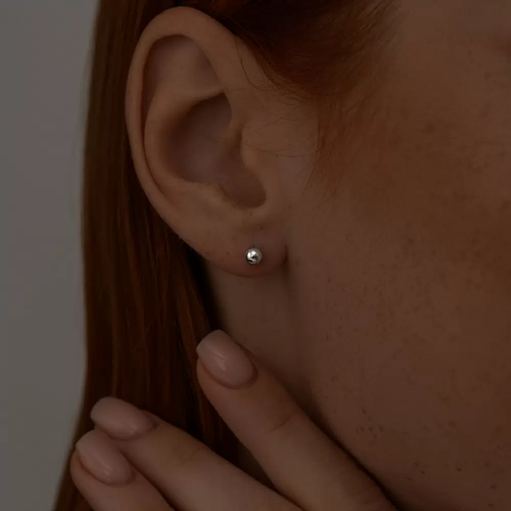 Серьги серьга одиночная 94170201 серебро