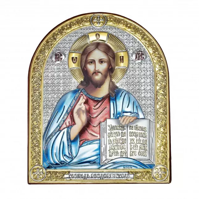 Икона 6393.C3 ювелирный сплав Иисус Христос