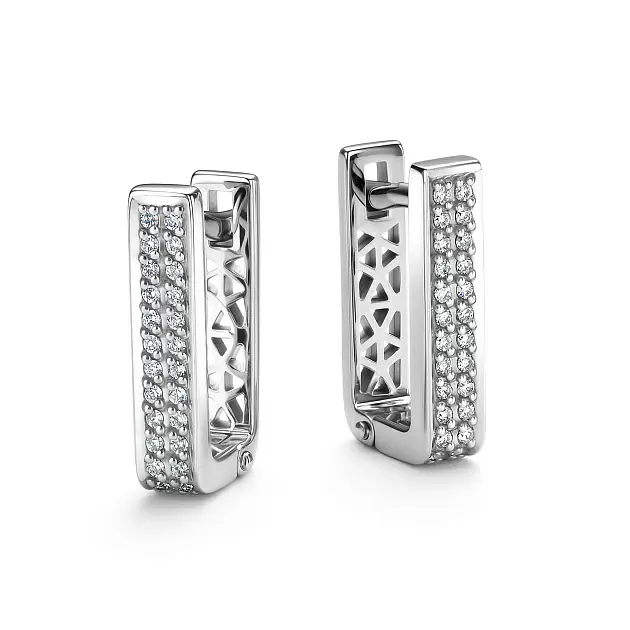 Серьги 25278-200 золото Дорожка