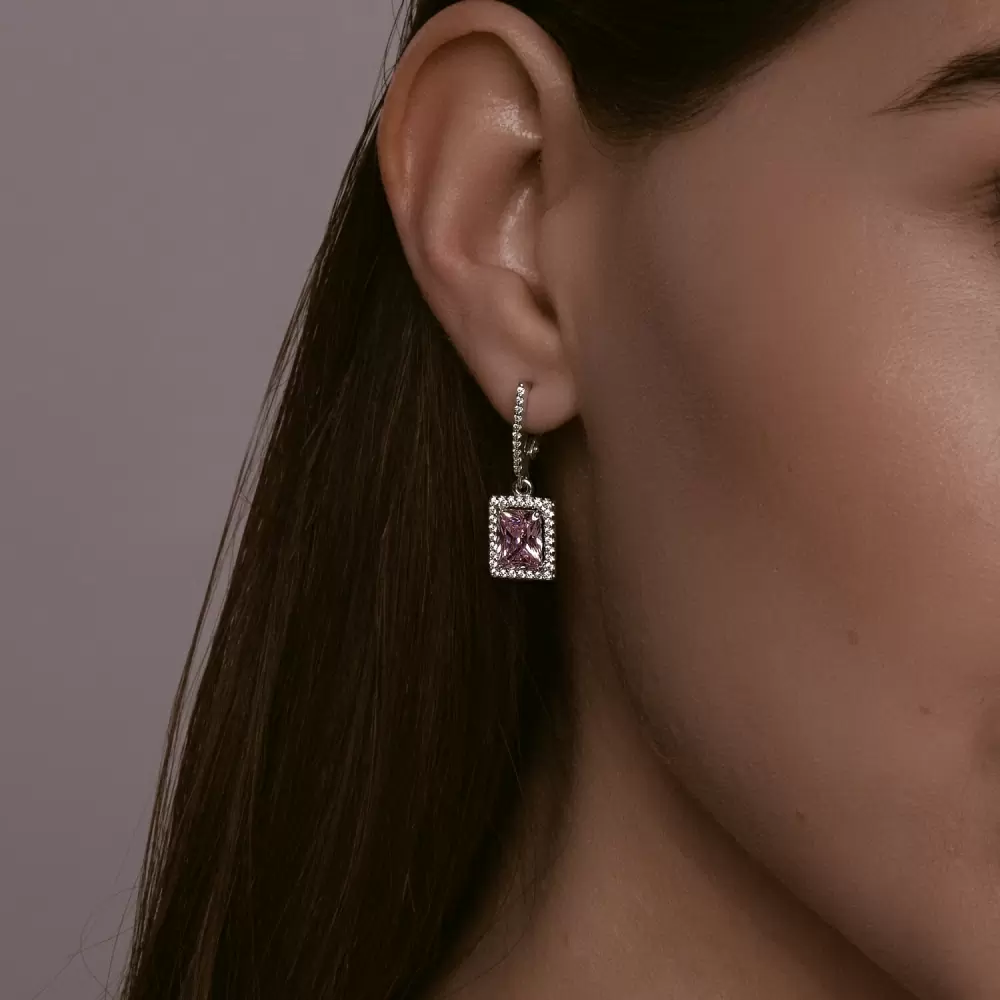 Серьги подвесные 94026754 серебро_1