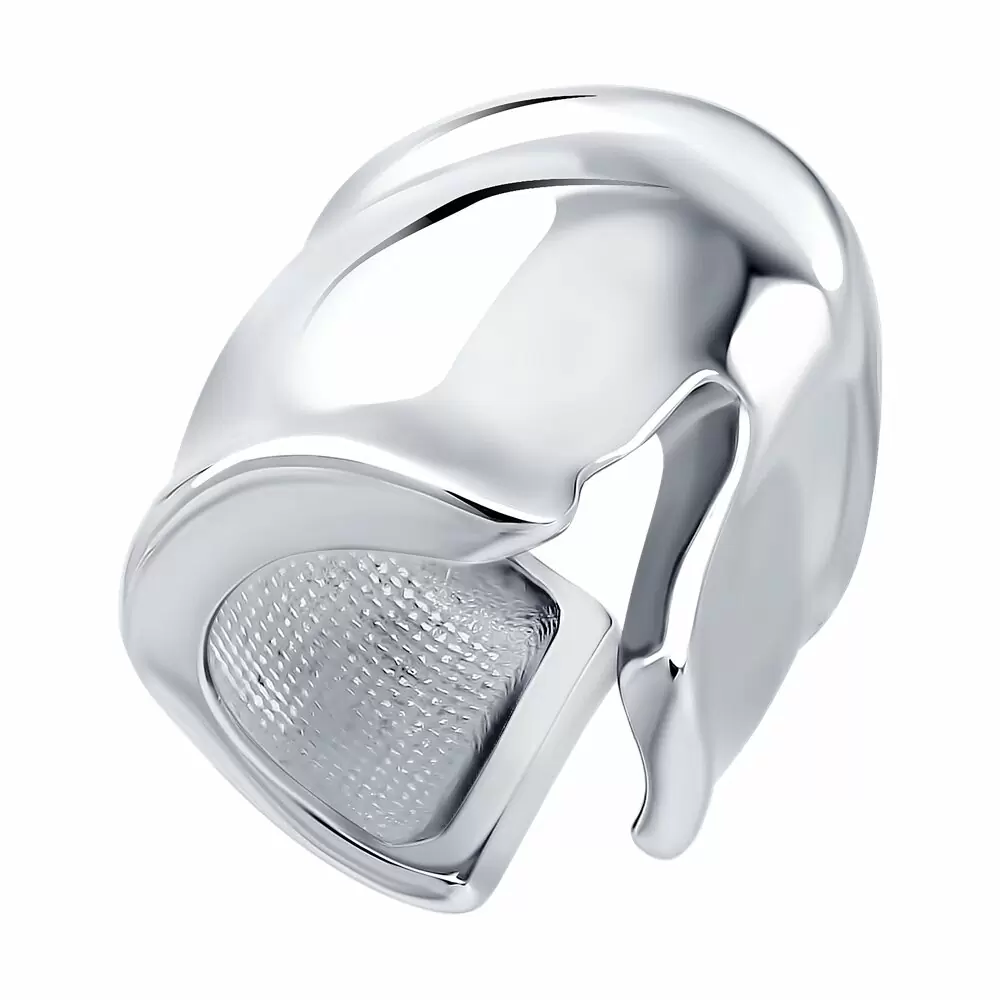 Серьги кафф 94170437 серебро_0