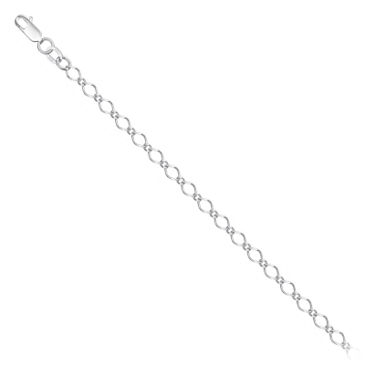 Цепь НЦ22-334Ю-3 d0.50 серебро Полновесная