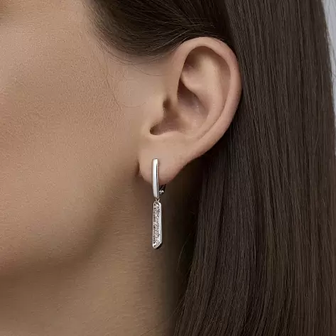 Серьги подвесные 26317-200 золото