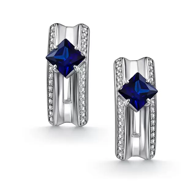 Серьги 02-5169.0ГТС-00 серебро