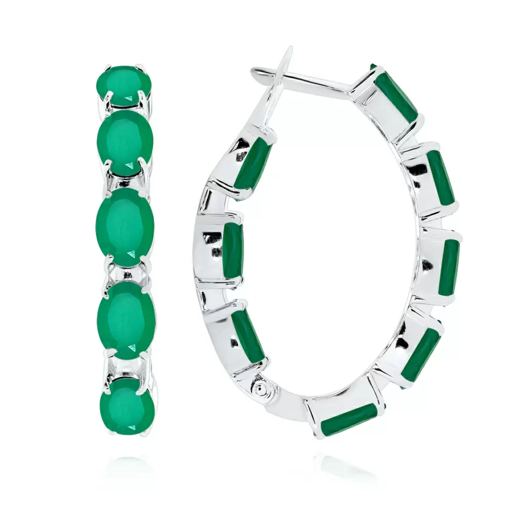 Серьги конго 2340391183-60 серебро_0