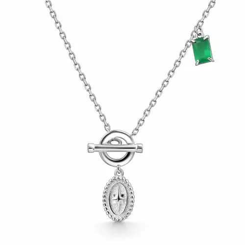 Колье 06-4623.00АГ-00 серебро Звезда_0