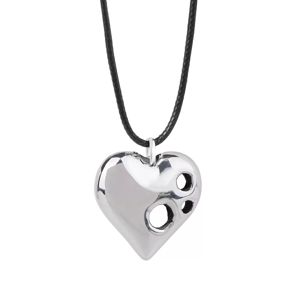 Колье 140313 ювелирный сплав Сердце_0