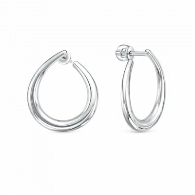Серьги СБК1388В серебро