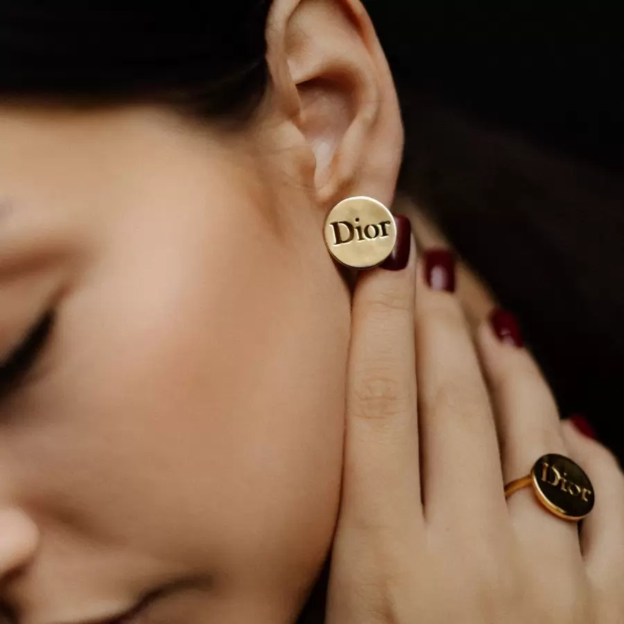 Серьги Л2172500 золото Диор
