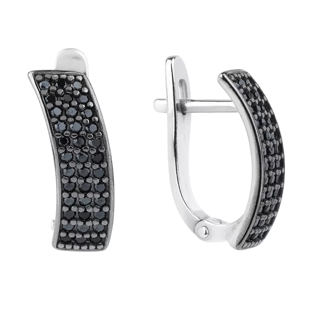 Серьги дорожка 1056542-81110-S серебро