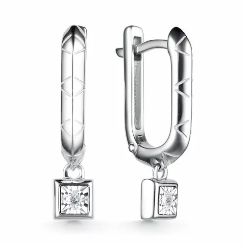 Серьги 02-4135.000Б-00 серебро