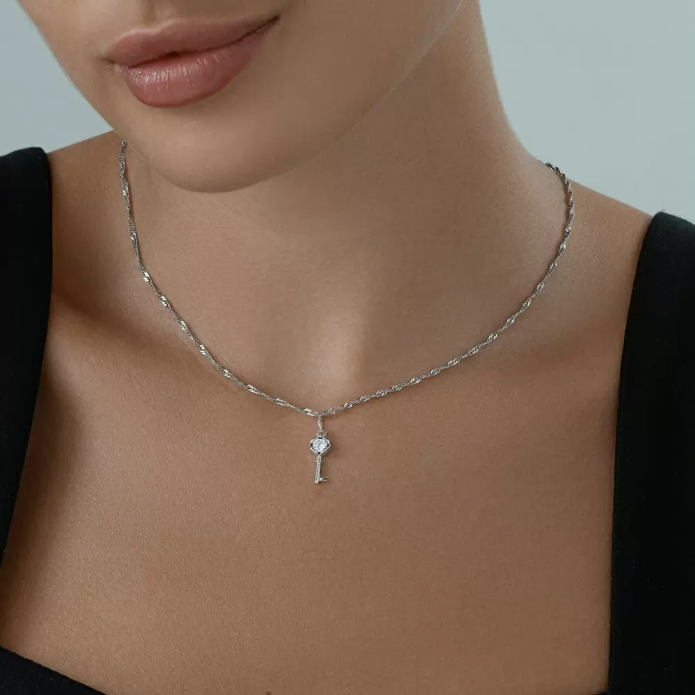 Подвеска 94030956 серебро Ключ_1