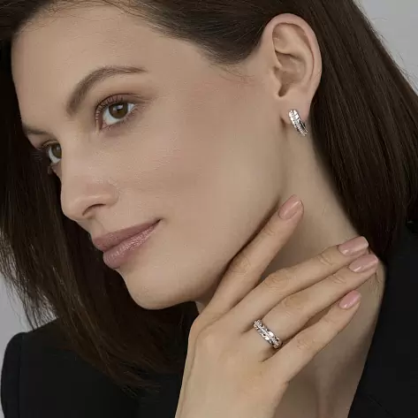 Серьги дорожка 26445-200 золото_1
