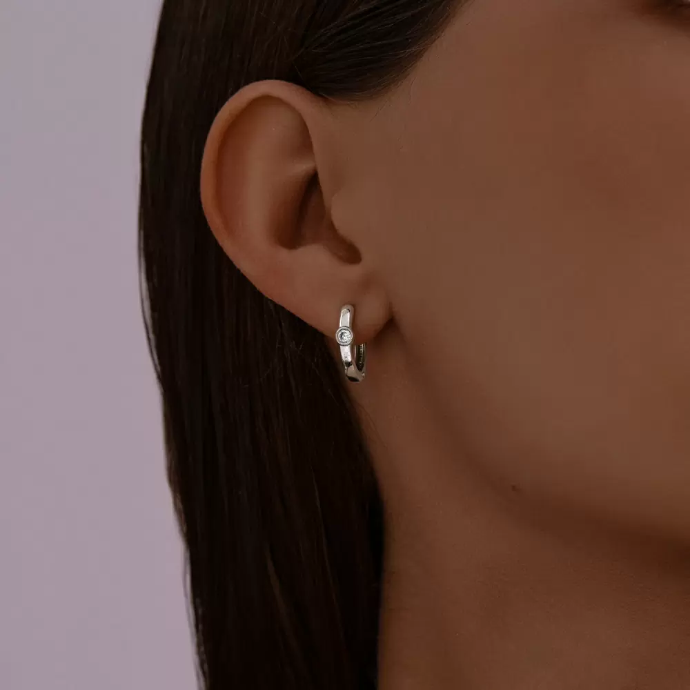 Серьги серьга одиночная 94170151 серебро_1
