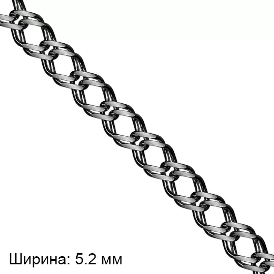Цепь НЦ22-076Ю-6 d0.80  серебро_1