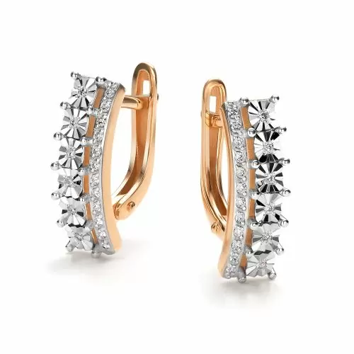 Серьги дорожка 26880-100 золото_0