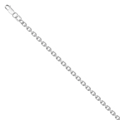 Цепь НЦ22-205Ю-3 d0.80 серебро Полновесная