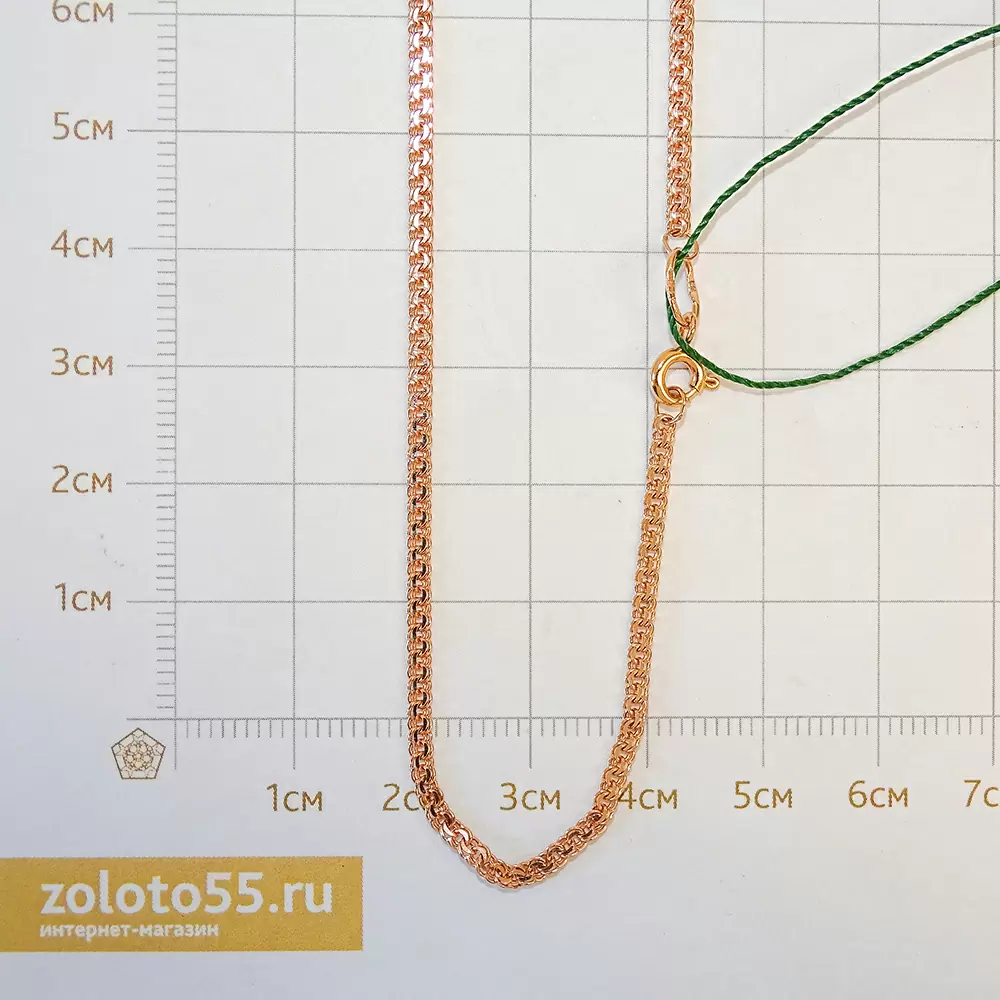 Цепь ЦГРП235СА2-А51 золото Полновесная_1