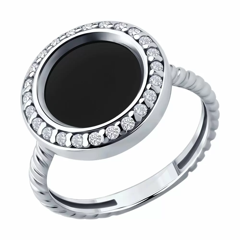 Кольцо 94-310-02282-1 серебро_0