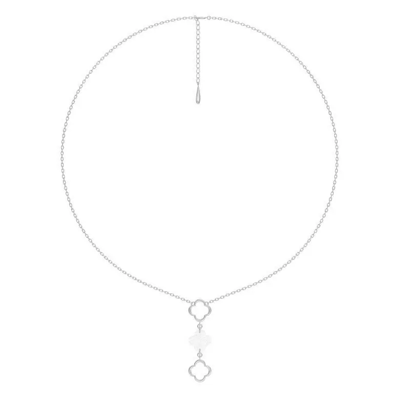 Колье 1044156-01290-EE серебро Ван Клиф_1