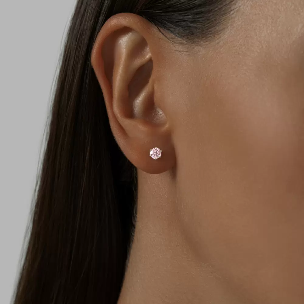 Серьги пусеты 94023122 серебро