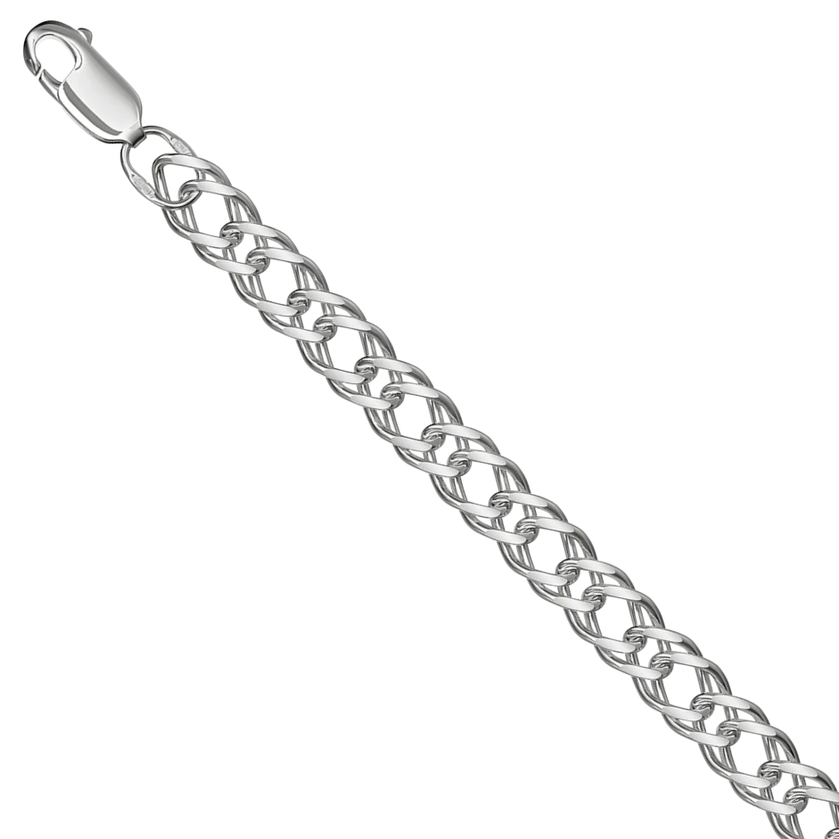 Цепь НЦ22-076Ю-3 d1.20  серебро Полновесная_0