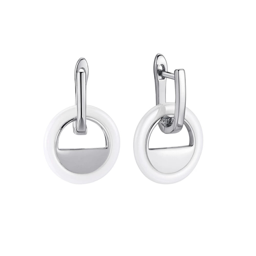 Серьги TC-E01563-W-W-X-X-X серебро