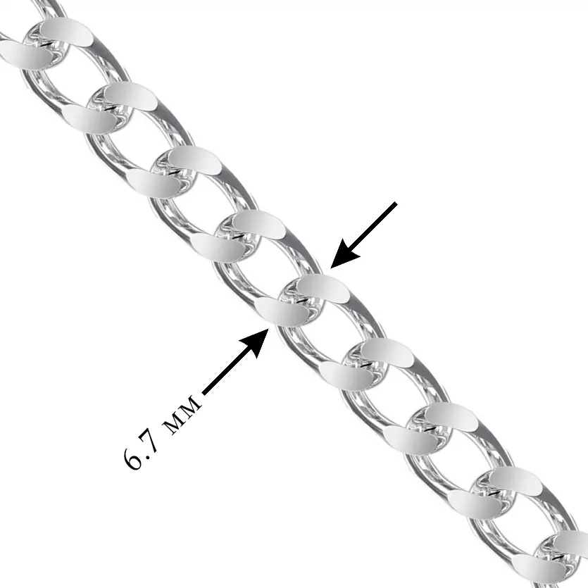 Цепь НЦ22-002АЮ-3 d1.80 серебро Полновесная_1