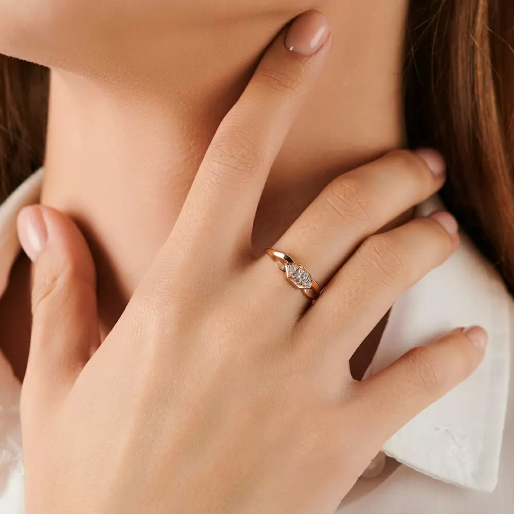 Кольцо КольцоКЛ-24.19.0.бцФ.з585 золото_1