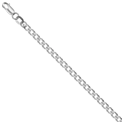 Цепь НЦ22-076Ю-3 d0.50  серебро Полновесная