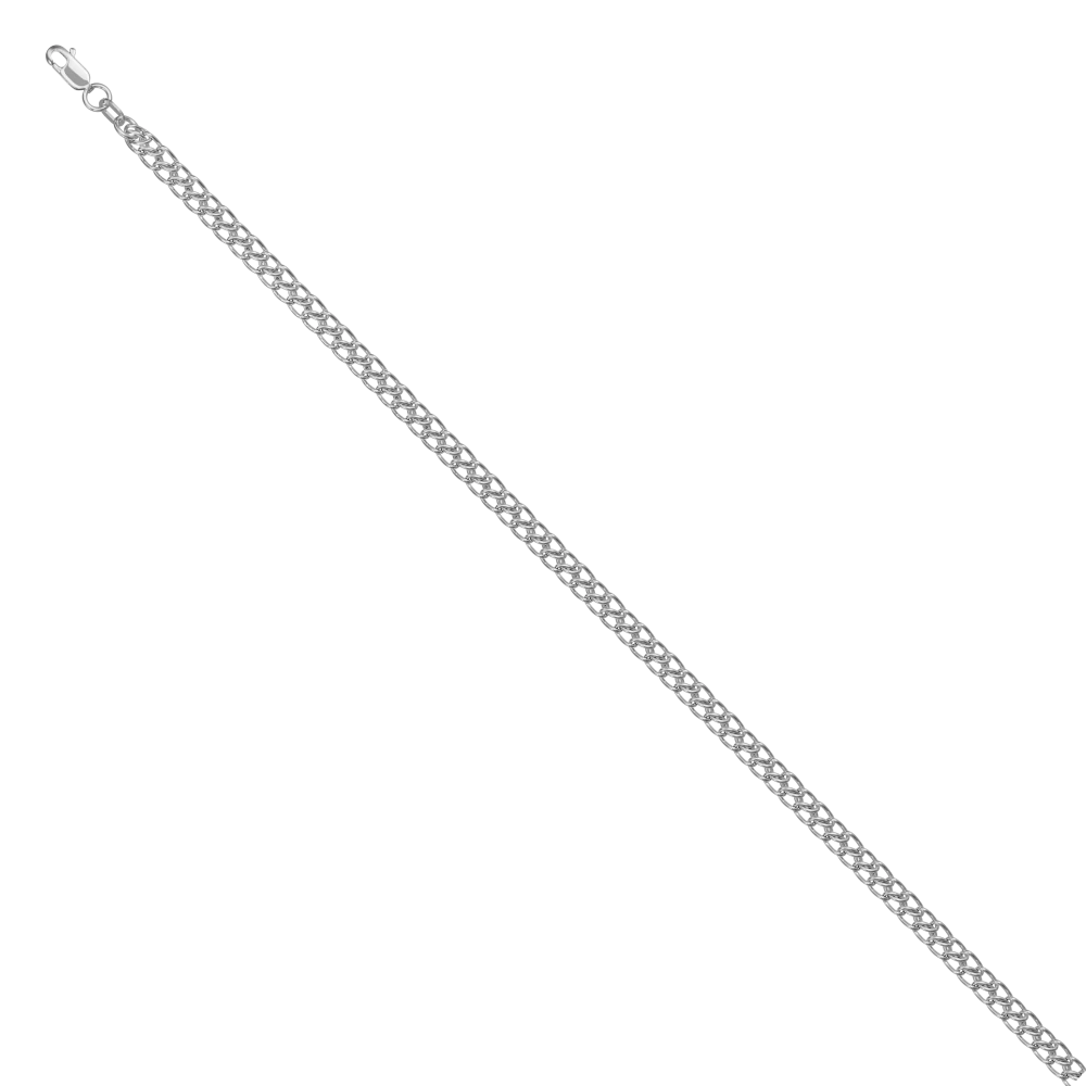 Цепь НЦ22-320Ю-3 d0.60 серебро Полновесная_0