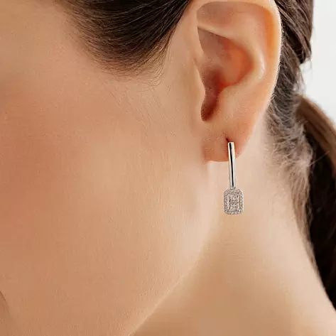 Серьги подвесные 25252-200 золото_1