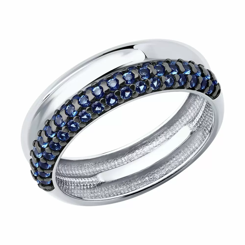 Кольцо дорожка 94014857 серебро_0