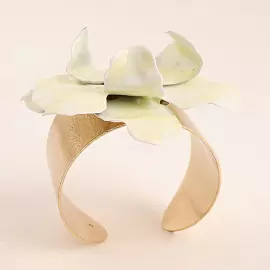 Браслет жесткий 504227480-2 ювелирный сплав Цветок_2