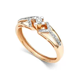 Кольцо 16147-100 золото_0