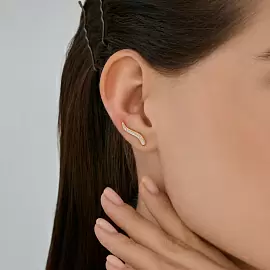 Серьги каффы 51-120-02905-1 золото_1