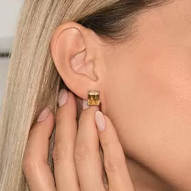 Серьги пусеты B21035-E-ye серебро_1