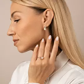 Кольцо 190-1-831Р золото_2