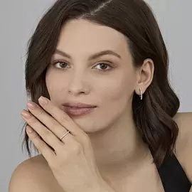 Кольцо дорожка 16440-100 золото_2