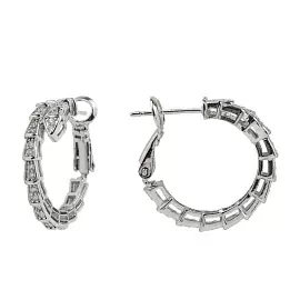 Серьги 202500041 ювелирный сплав Булгари Змея_1