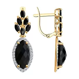 Серьги подвесные 724361 золото_0