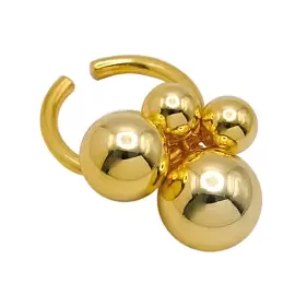 Кольцо 341110053g ювелирный сплав Шар_0