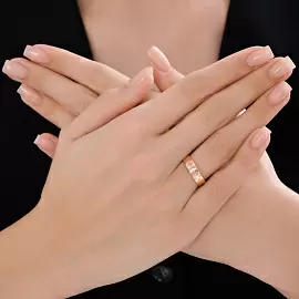 Кольцо 51-110-00434-1 золото Луи Виттон_1